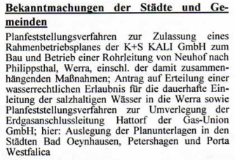 Amtliches Kreisblatt vom 05.08.2010