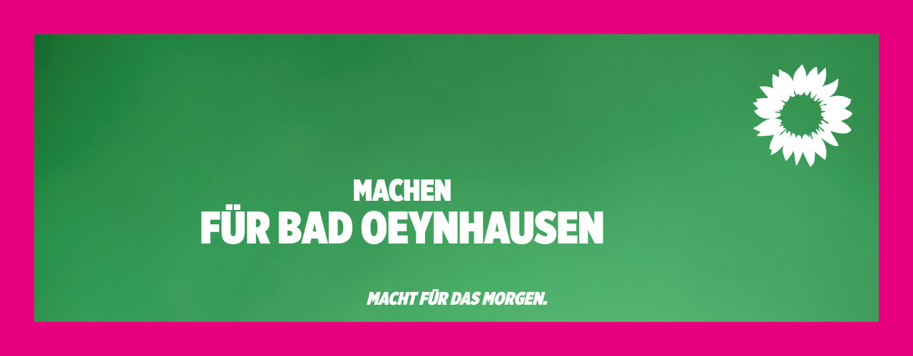 MACHEN FÜR BAD OEYNHAUSEN - MACHT FÜR DAS MORGEN